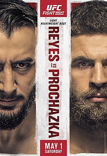 UFC Fight Night: Reyes vs. Prochazka - UFC Event Poster (May 01, 2021)