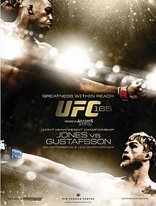 UFC 165: Jones vs Gustafsson - UFC Event Poster (September 21, 2013)