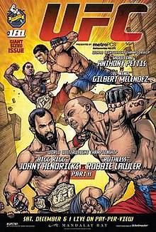 UFC 181: Hendricks vs Lawler II - UFC Event Poster (December 06, 2014)