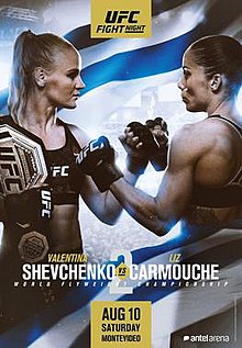 UFC Fight Night: Shevchenko vs. Carmouche 2 - UFC Event Poster (August 10, 2019)