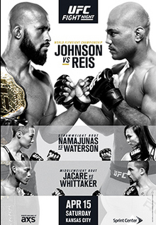 UFC on FOX: Johnson vs. Reis - UFC Event Poster (April 15, 2017)