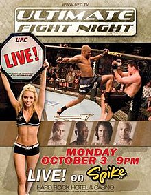 UFC Fight Night 2 - UFC Event Poster (October 03, 2005)