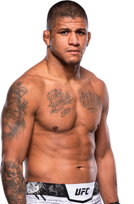 Gilbert Burns - UFC Fighter Full Body Photo